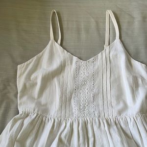 Old Navy White Linen mix maxi dress.